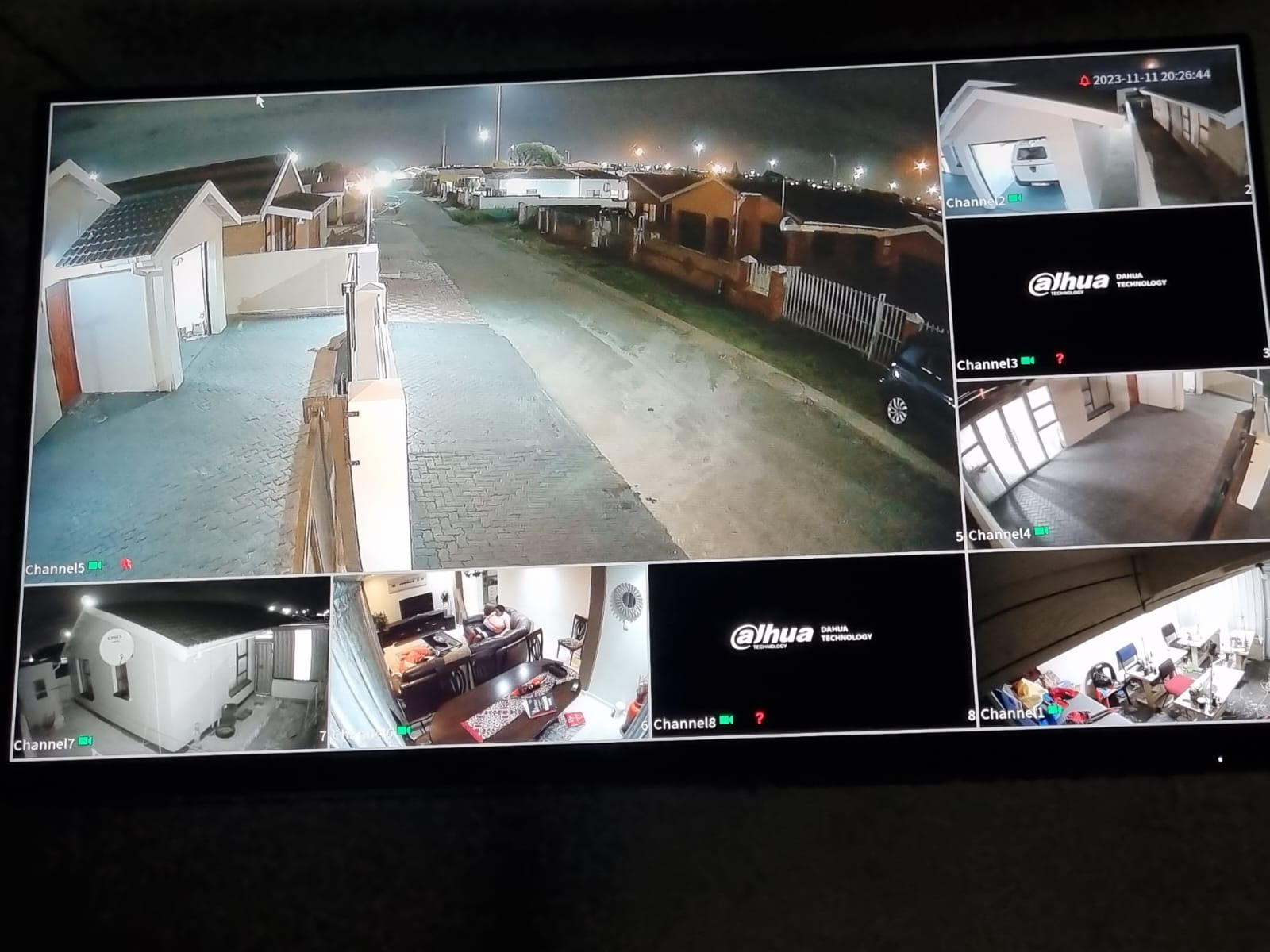 Installed CCTV